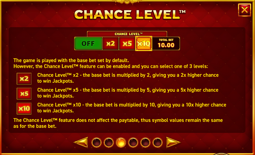 77 Gold Crown - chance level