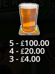 Big Bass Day at the Races - beer glass