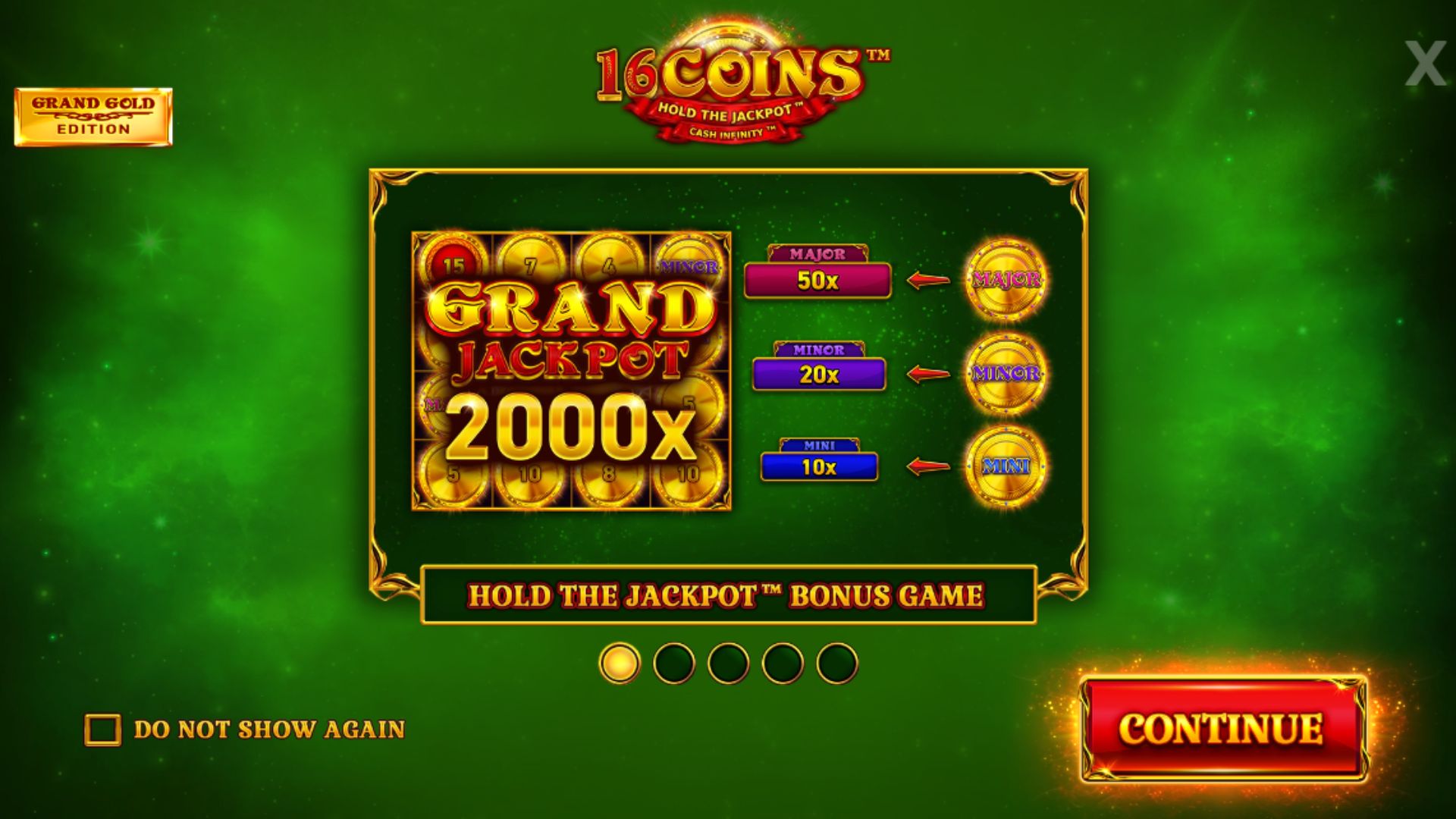 16 Coins Grand Gold - Gameplay 1