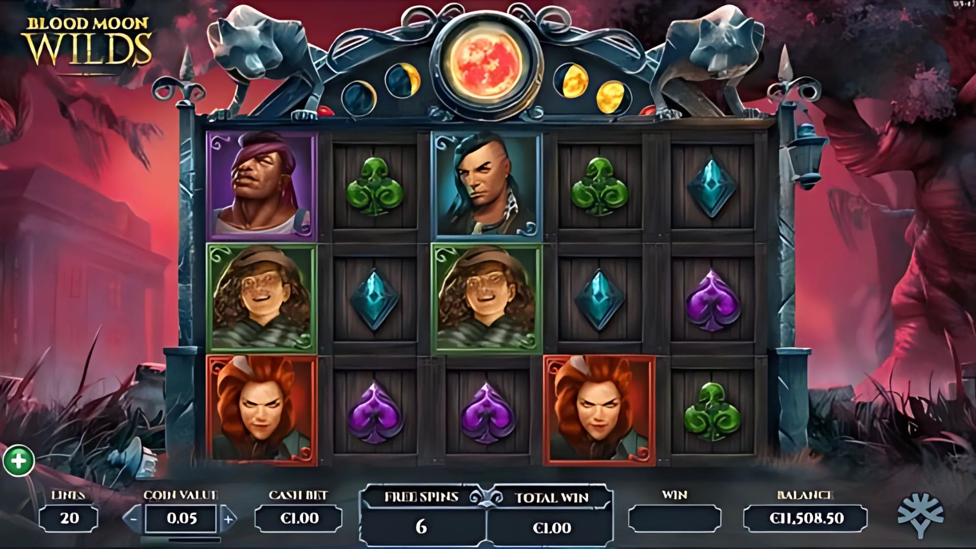 Blood Moon Wilds Gameplay 1