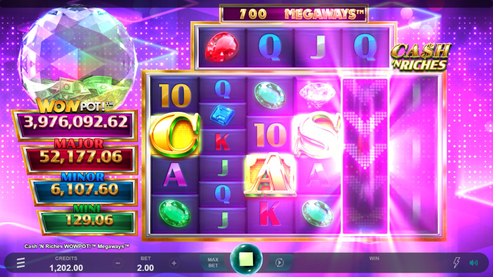 Cash 'n Riches Gameplay 2