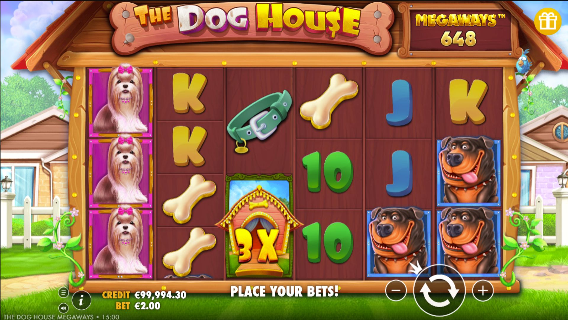 Dog house megaways- Gameplay 3