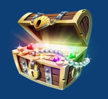 Pearl Pursuit treasure chest scatter