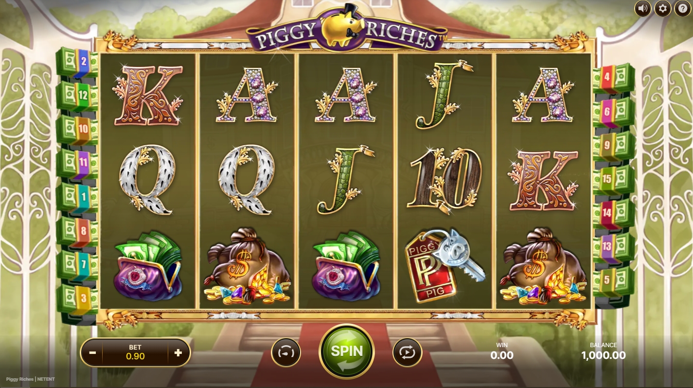 Piggy Riches base game