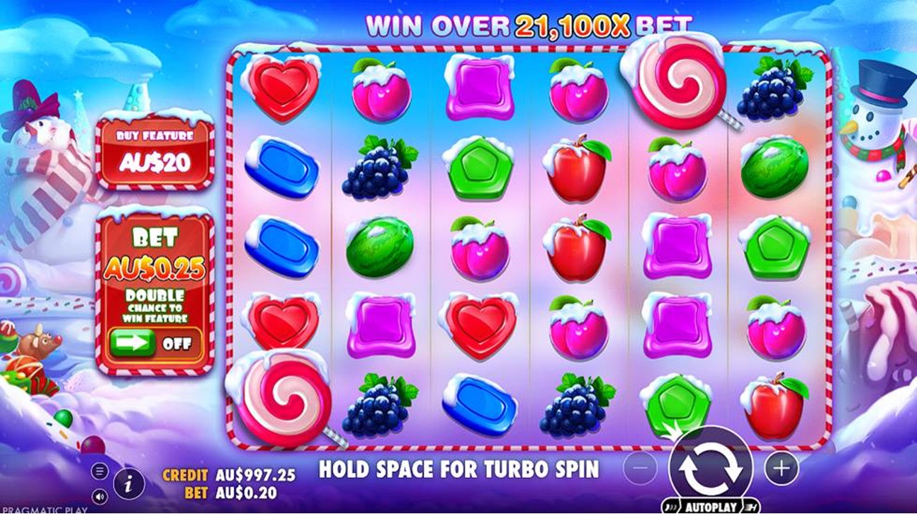 Sweet bonanza Xmas gameplay