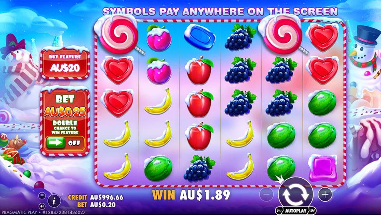 Sweet bonanza Xmas gameplay