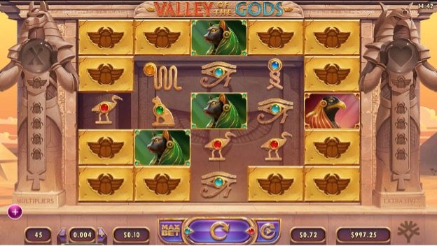 Image of Valley of the Gods pokie